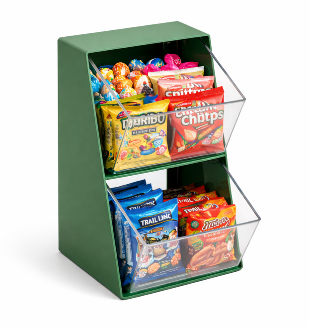 닉스리빙 깔끔 수납 다용도 보관함 정리함, 그린, 1개