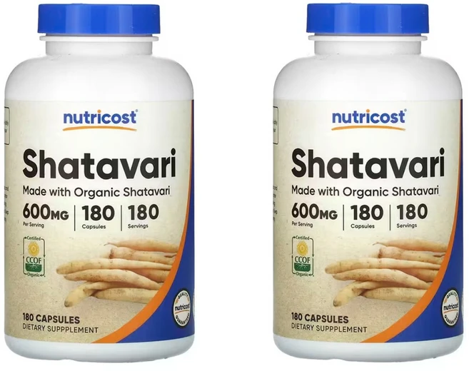 뉴트리코스트 샤타바리 600mg, 2개, 180정 - 쿠팡