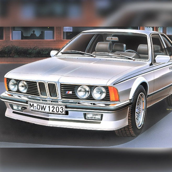 아카데미과학-1/24 B.M.W M635 CSI자동차 15102/자동차/프라모델, 1개