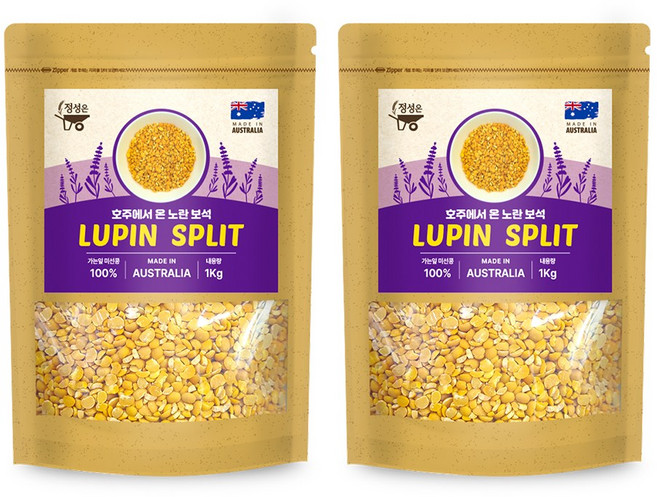 정성 루피니빈 콩 호주산 당뇨콩 루피니빈, 2개, 1kg