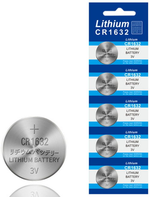 [리튬전지] CR-1632 [5알(1SET)] 밧데리 건전지 코인 버튼셀, 1세트, 5개입