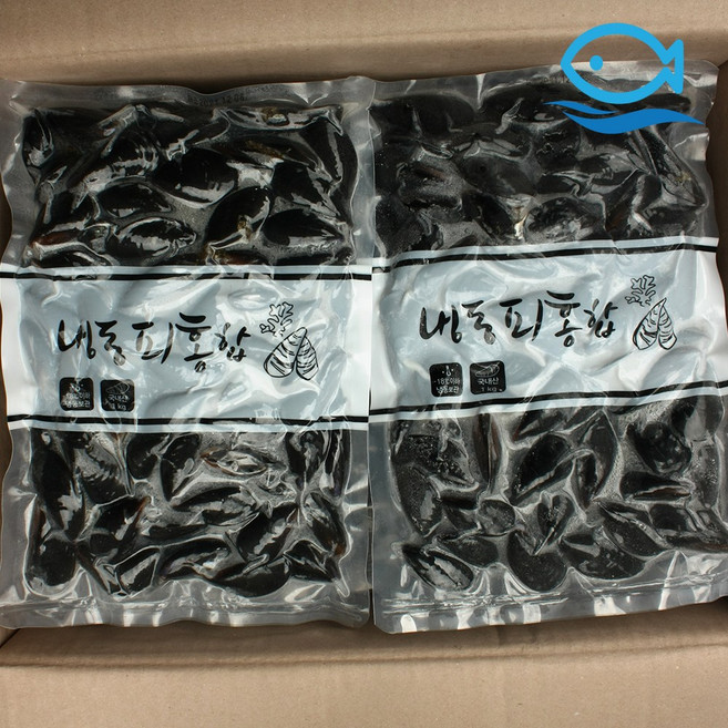 바다더해 도매 냉동 자숙 피홍합 손질 10kg (진공포장) 홍합 탕 미역국 칼국수 지중해 담치, 1박스