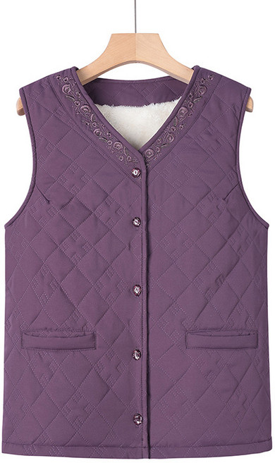 기모 도톰 베스트 중장년 여성복 엄마복 할머니복 보온 조끼