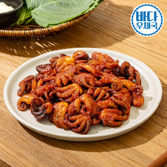 바다우체국 맛있게 매콤함 쭈꾸미볶음, 3개, 쭈꾸미왓쭈 300g