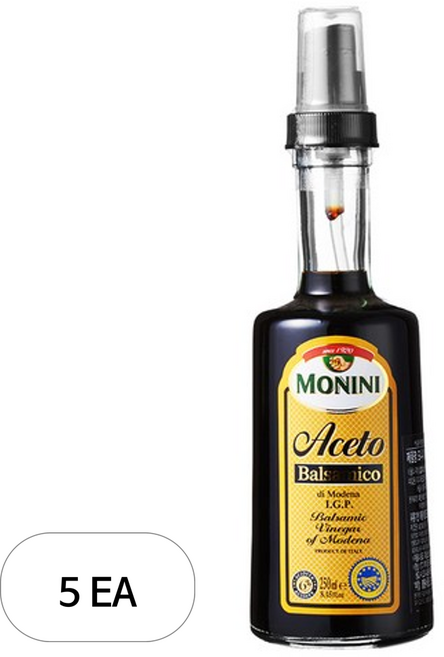 모니니 발사믹 비네거, 250ml, 5개