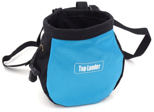 케일 클라이밍 초크백 운동 초크가방 암벽등반 벨트백, 블루백1p