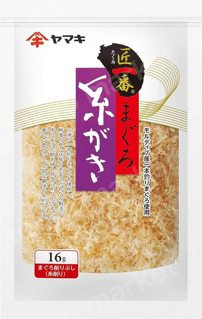 야마키 마구로 이토가키 (얇게 깎은 실 참치) 말린 참치채 16g, 1개