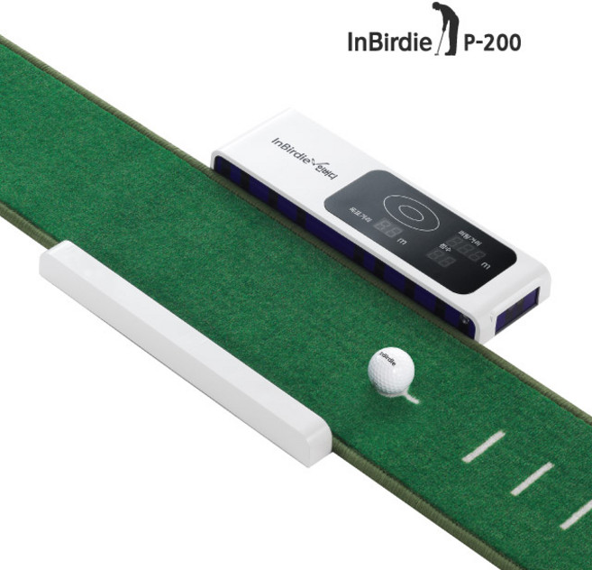 인버디 P200 디지털퍼팅연습기 골프 퍼터 매트, 실속형, 인버디P200
