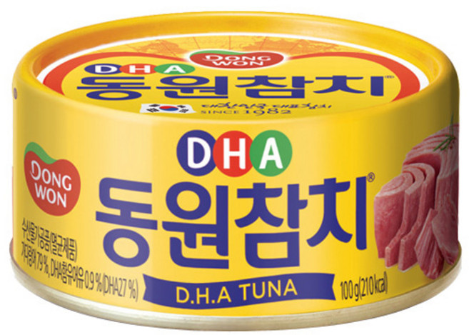 동원참치 DHA 통조림, 100g, 1개