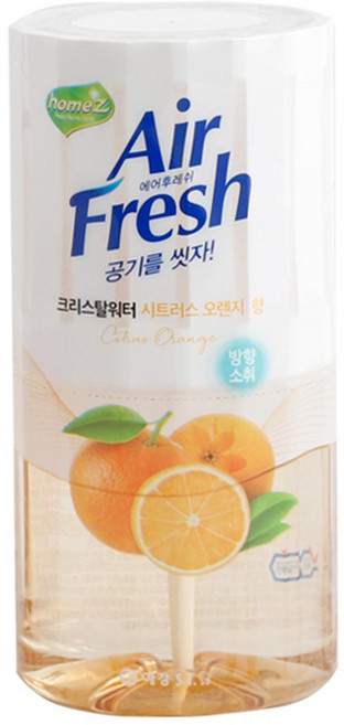 애경 홈즈 에어후레쉬 크리스탈 시트러스오렌지 400ml x5개, 5개