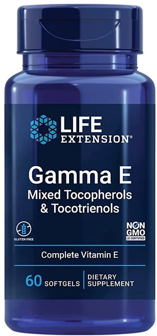 라이프익스텐션 Life Extension 감마E 토코페롤 토코트리에놀 소프트젤 60정 영양제, 비타민, 1개 - 쿠팡