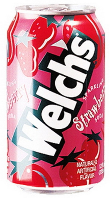웰치스 딸기 355ml 24캔 탕비실 음료수 간식, 24개
