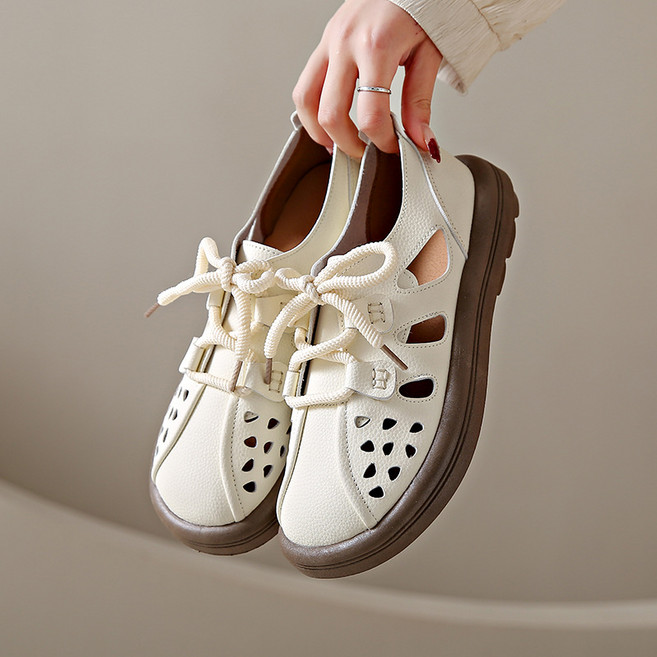 스타일닥터 여성 여름 시스루 샌들 데일리 캐주얼 빅사이즈