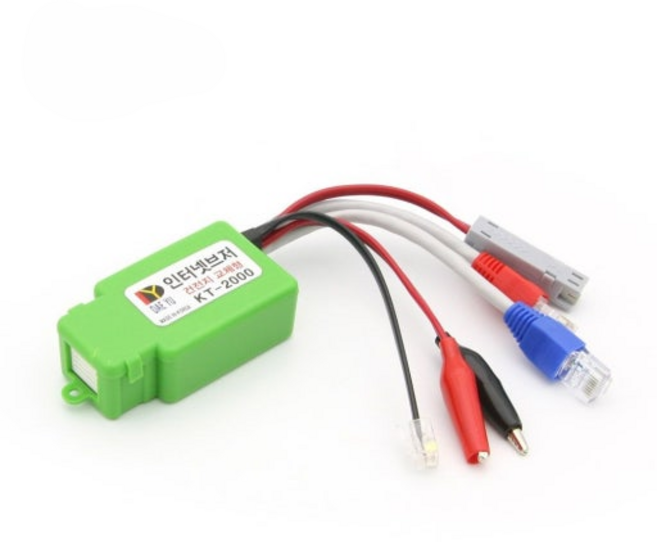 삑삑이 인터넷부저 전화 전기 멀티 단선체크 테스터기 KT-2000, 1개