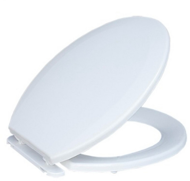 頂洋馬桶蓋 多款可選 安裝簡便 舒適耐用 提升浴室美觀, 1個, 無緩降cf303e,牙色, 牙色