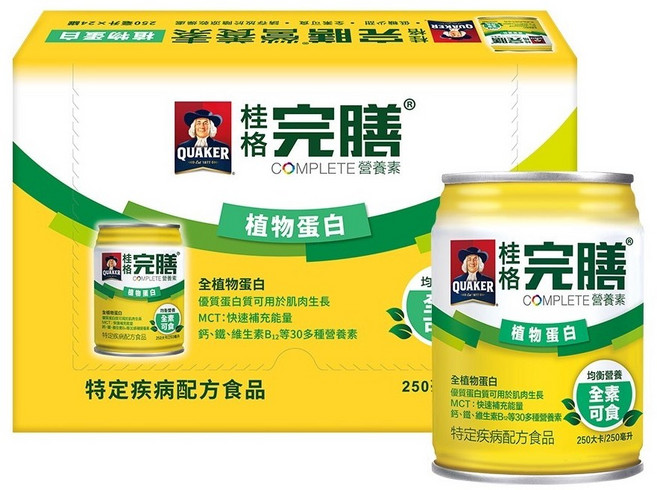 桂格 完膳營養素 植物蛋白, 1箱, 植物蛋白 /箱, 250ml