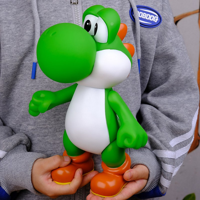 슈퍼마리오 브라더스 공룡 요시 피규어 24cm, 1개