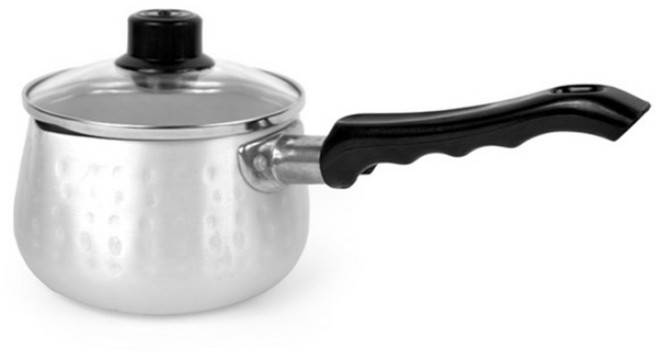 이샵 밀크팬 14cm 편수 직화알루미늄냄비 물끓이기 물끓이는편수