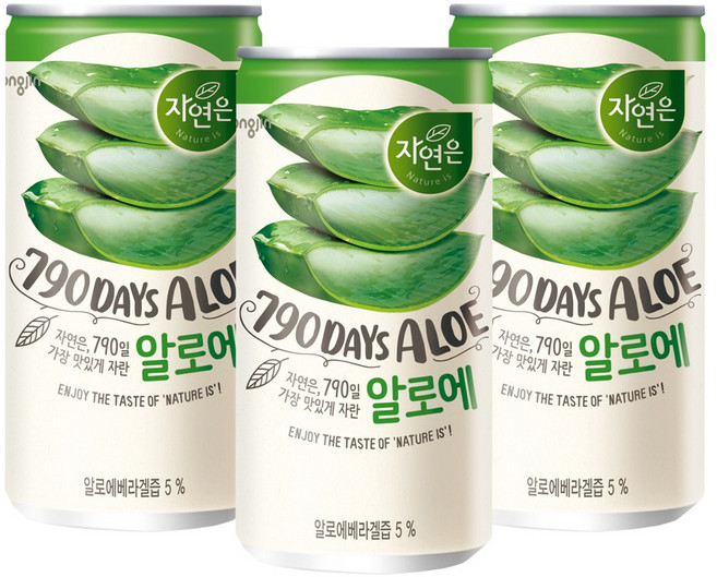웅진 내사랑 알로에, 180ml, 90개