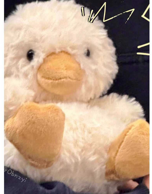 미니 뽀글이 아기오리인형 리틀 부드러운 병아리 봉제인형 선물 노란 오리 15cm