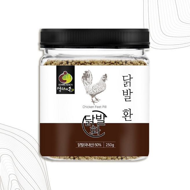 건강마음 국산 닭발 우슬 보스웰리아 홍화씨 환 정, 250g, 1세트, 250g