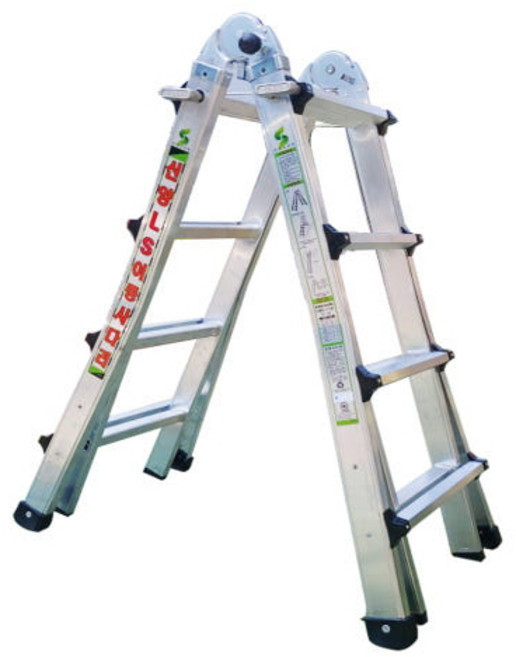 신양 LS 사다리 A형 H형 안전 다목적 높이조절 알루미늄, 1개