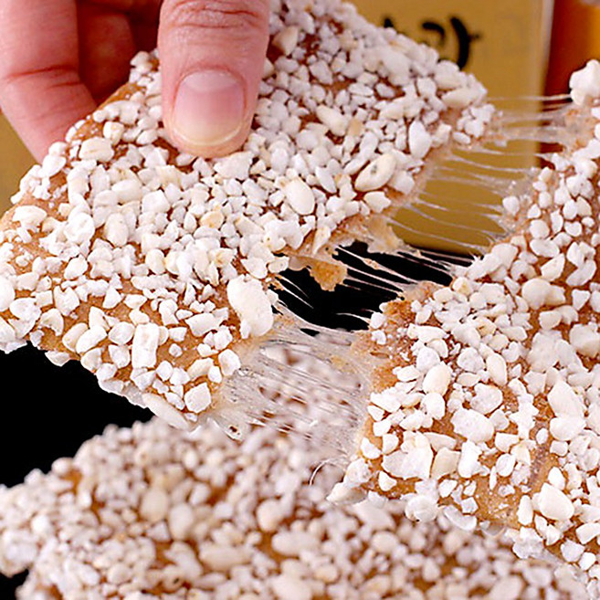 구례 전통 수제 유과 콩유과 예고을 숯불로 구운 한과 산자 명절선물, 1박스, 600g