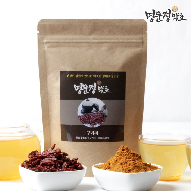 명문정약초 구기자 가루 고지베리 국산, 1개, 150g