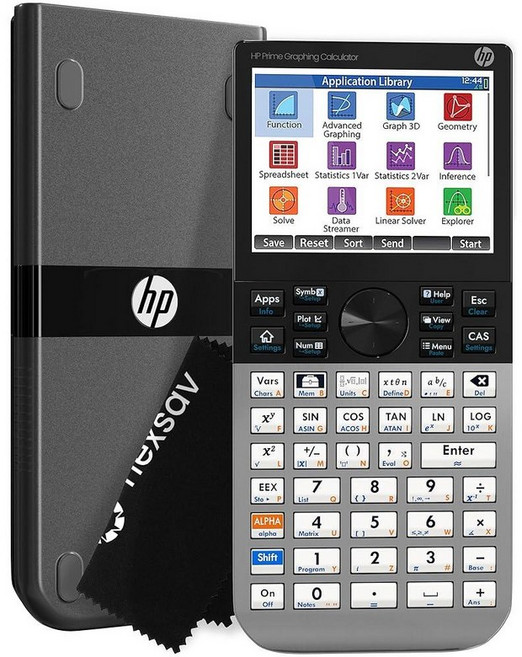 HP Prime G2 그래핑 계산기 - 멀티 터치 3.5인치 컬러 디스플레이 CAS 시험 승인 SAT/AP/IB 과학 학교 고등학교 대학생용 프로그래밍 가능 256MB, HP x 2025