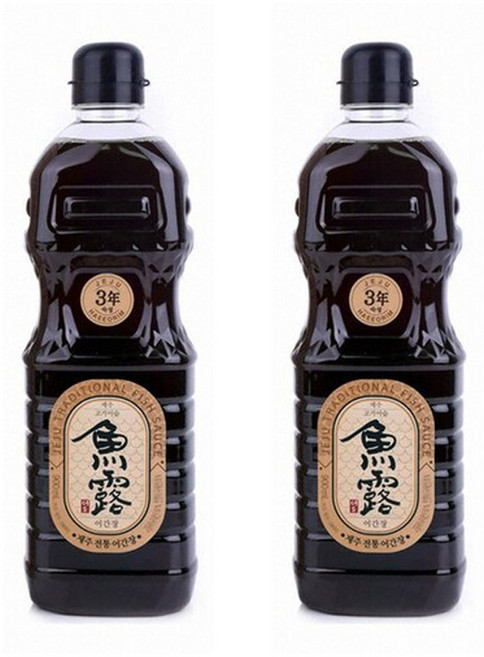 제주 전통 어간장 900ml, 2개