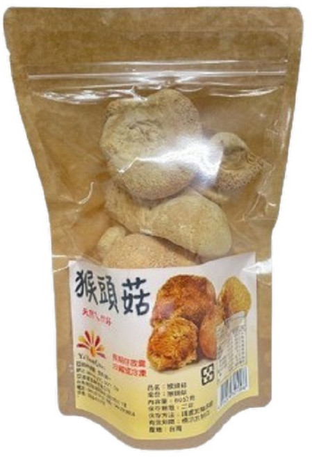 亞源泉 埔里猴頭菇, 80, 1包
