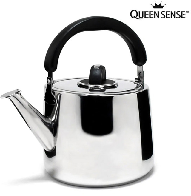 퀸센스 스테인레스 이태리 들통형 멜로디 주전자 7L, 1개