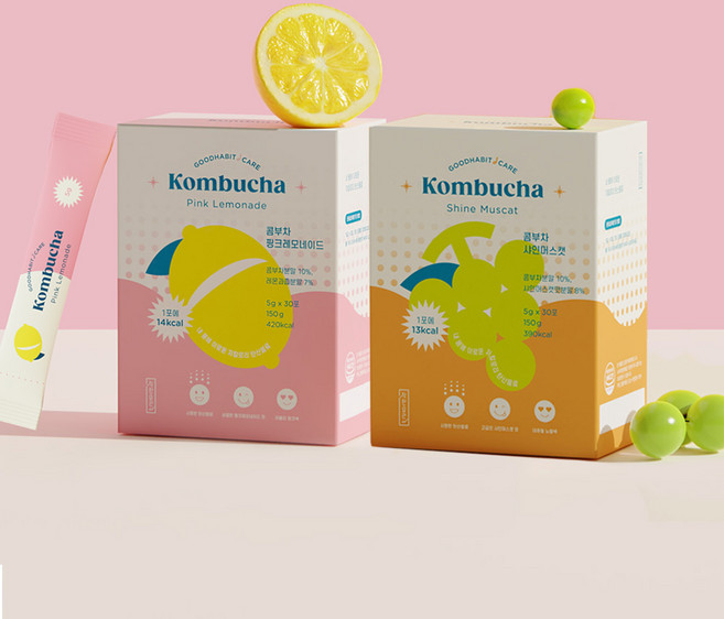 착한습관 콤부차 샤인머스캣(5g), 샤인머스캣, 5g, 7개, 30개입