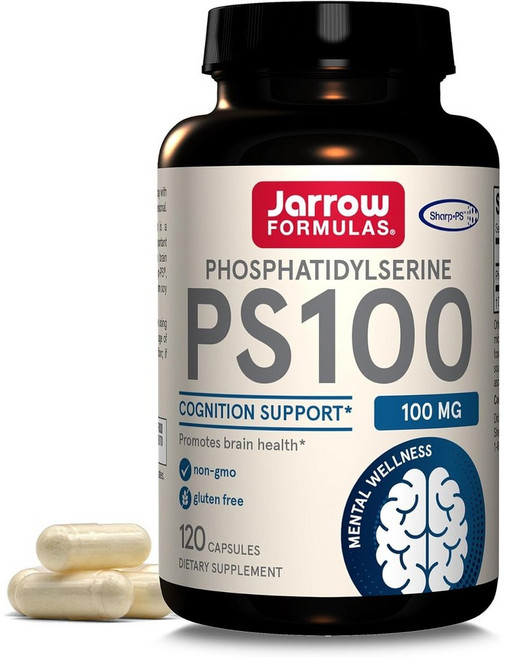 Jarrow Formulas PS 100 자로우 포뮬러스 PS 100 100mg 120캡슐, 120정, 1개
