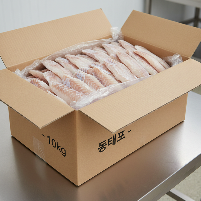 전감 명태포 동태포 동태전 10kg, 1개