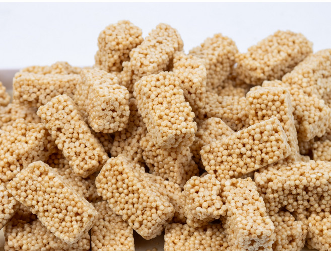 [바삭바삭 달콤한 전통 간식] 20년전통 뻥튀기곡물나라 맛강정 전통 과자 한국 강정 달콤한 강정 간편 간식, 1개, 320g