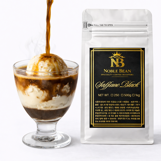 노블빈 다크초코 에스프레소 블렌드 원두 커피, 1개, 1kg, 홀빈(분쇄안함)