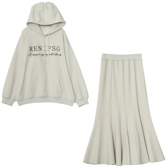 기모 후드 트레이닝복 세트 여성용 벨벳 소재 겨울용 따뜻한 상하의 조거 팬츠 캐주얼 운동복