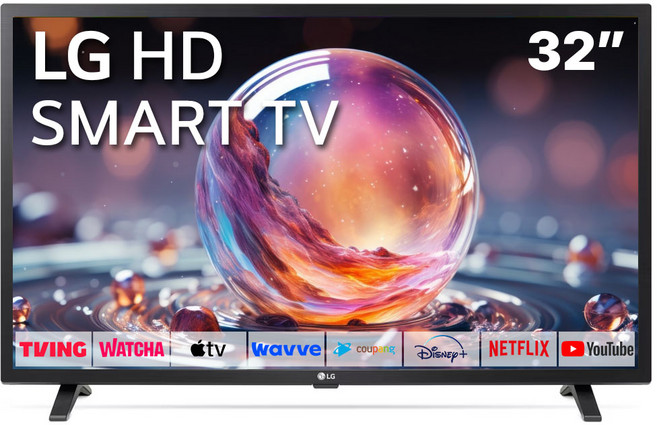 LG전자 32인치 TV HD LED 스마트 티비 32LR600 로컬변경, 고객직접설치, 스탠드형