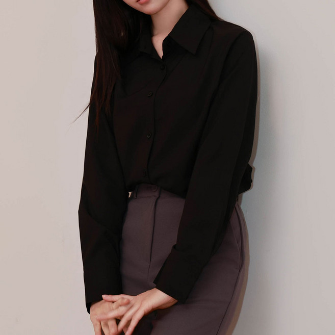 조이메리 여성 링클프리 구김없는 긴팔 셔츠 14컬러 프라하 블라우스