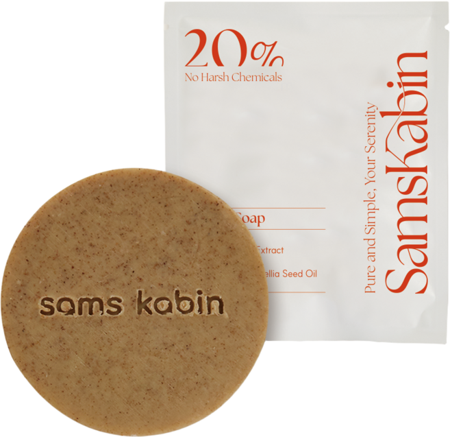 샘스캐빈 프리미엄 세안 천연비누 어성초, 100g, 5개입