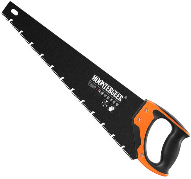 목공용 나무자르는 가지치기 톱 목공톱날 전지톱, 1개