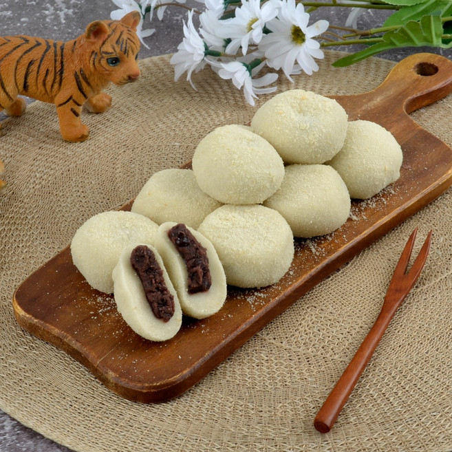 통팥앙금 옛날 찹쌀떡 50g 개별포장 20개입, 20개