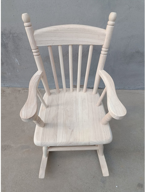원목 레트로 흔들 8세 촬영 인테리어 아이 안락의자 안락 가구 엔틱 트럼펫, 중간 의 흰 바탕에 반제품, 1개
