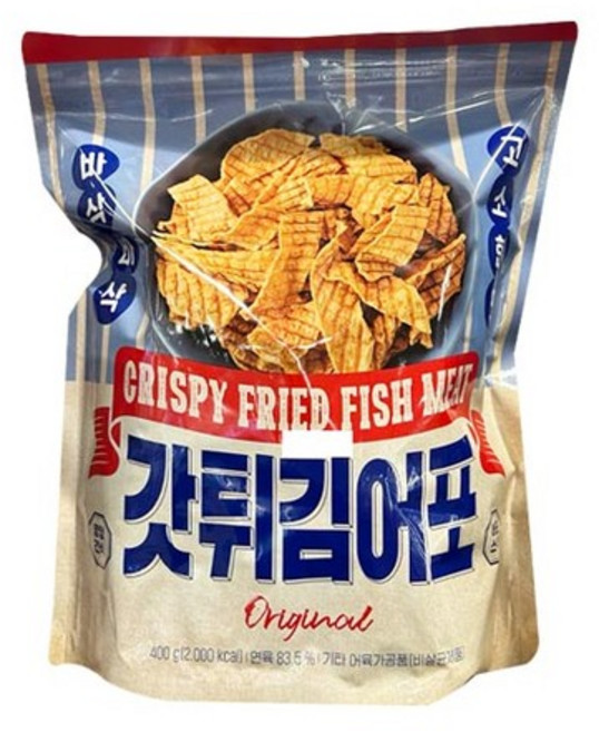 신화에프에스 갓 튀김 어포 400G, 없음