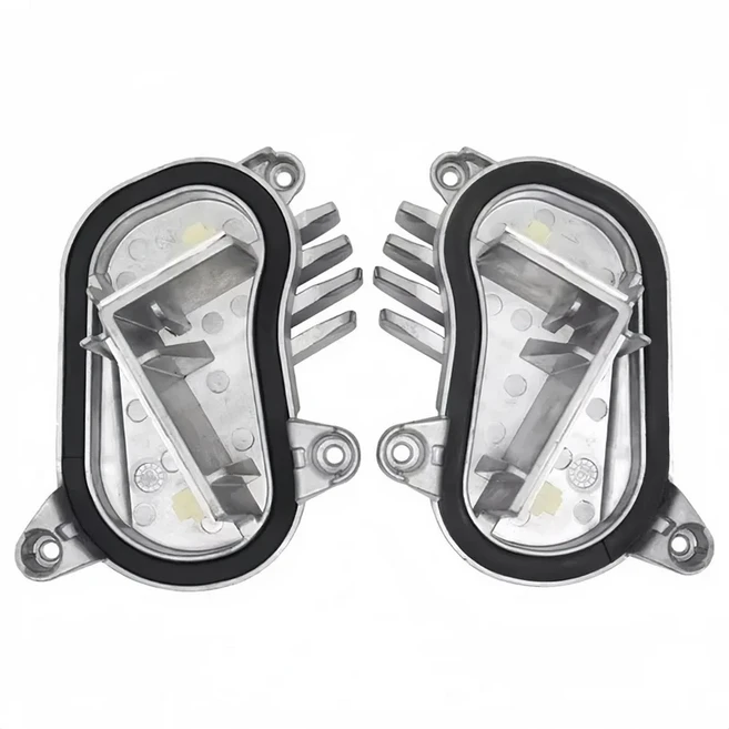 BMW M3 F80 LCI 2018-2020 LED 헤드라이트 엔젤 아이 DRL 칩 옐로우 블루 레드 63117493229용 모듈, 05 Red, 02 DRL LED Modules