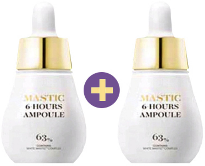 [공식판매처] 매스티나 화이트매스틱 식스아워스 기미 앰플 15ml (마사저 타입), 2개