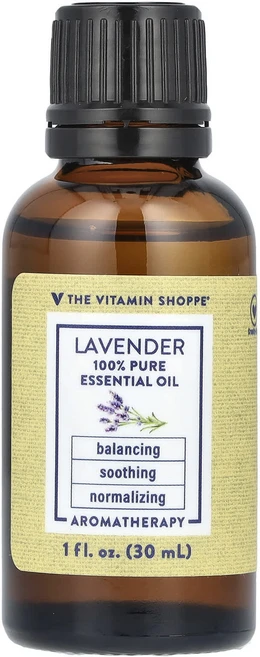 The Vitamin Shoppe 순도 100% 에센셜 오일 라벤더 30ml(1fl oz), TheVitaminShoppe순도100에센셜오일라벤더3, 1개, 30ml - 쿠팡