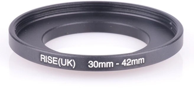 카메라 렌즈 필터 어댑터 링 스텝 업 또는 다운 링 금속 30-25/30-26/30-28/30-34/30-37/30-42/30-46/30-49, 09 30 lens-42  filter