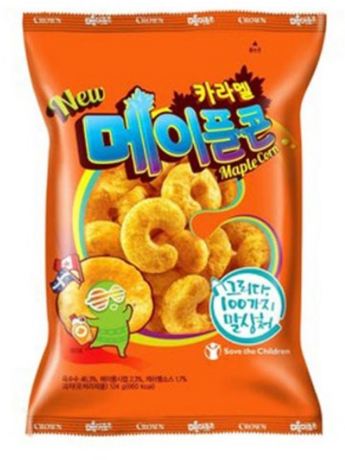 크라운 메이플콘 대, 124g, 5개